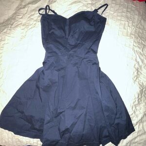 navy blue Bershka dress (size: M)